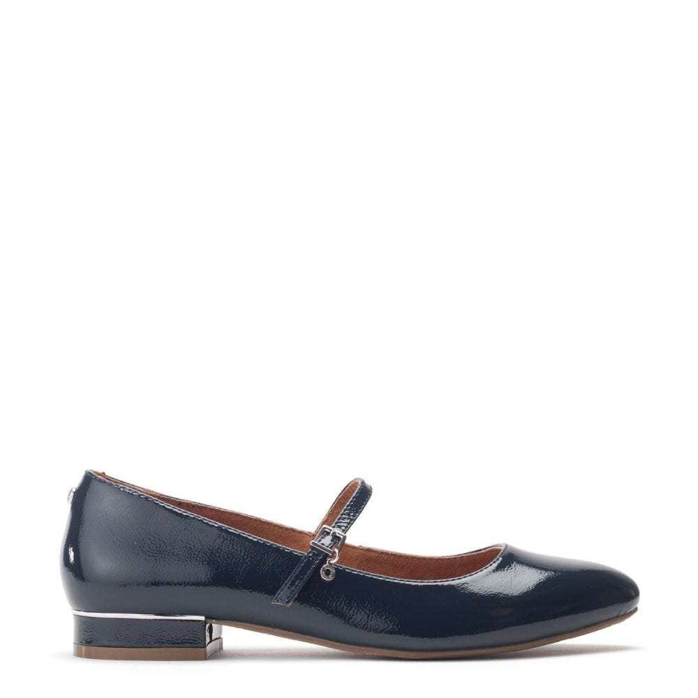 Moda In Pelle Florentin Navy Patent Leather 41 Size: UK 8 / EU 41 Women's Flat Shoes