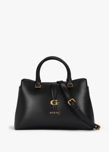 GUESS Kuba Tri Black Tote Bag 