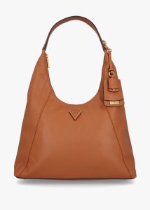 GUESS Large Laryn Cognac Hobo Bag 