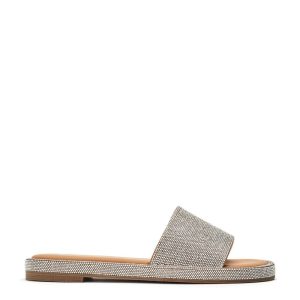 Moda In Pelle Jaz Silver Metallic