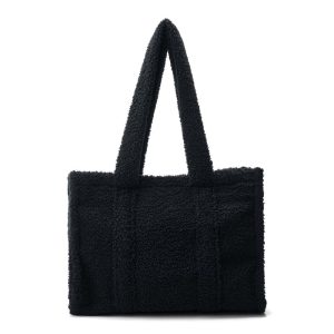 Moda In Pelle Jemima Bag Black Faux Fur