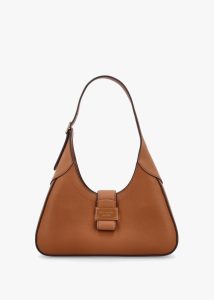 KATE SPADE Nouveau Small Cavern Clay Leather Shoulder Bag 
