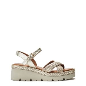 Moda In Pelle Keroya Gold Leather