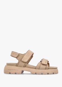 KENNEL & SCHMENGER Skill Beige Nubuck Chunky Sandals 