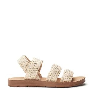 Moda In Pelle Kyomi Cream Textile