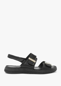 DANIEL Leather Two Bar Sandals 