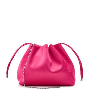 Moda In Pelle Lotty Bag Pink Satin
