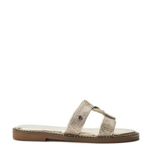 Moda In Pelle Lupin Gold Lizard Porvair