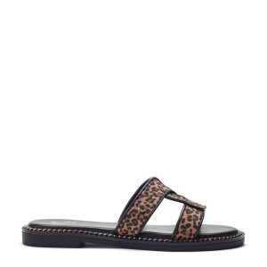 Moda In Pelle Lupin Leopard Porvair
