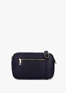 DANIEL Lydia Black Leather Camera Bag 