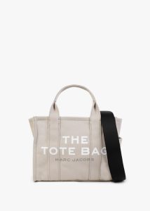 MARC JACOBS The Small Beige Canvas Tote Bag 
