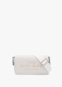 MARC JACOBS The Leather Mini Cotton Cross-Body Bag 