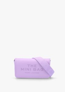 MARC JACOBS The Leather Mini Wisteria Cross-Body Bag 