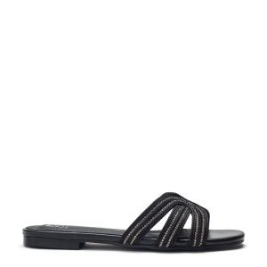 Moda In Pelle Nymph Black Textile