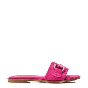 Moda In Pelle Olayo Raspberry Suede