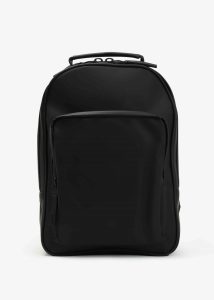 RAINS Book Daypack Bag W3 In Black 