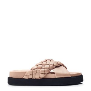 Shoon Sh Aimee Taupe Leather