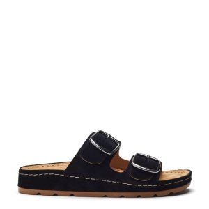 Shoon Sh Elate Black Suede