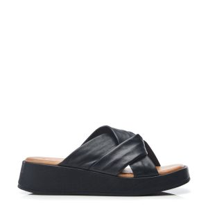 Moda In Pelle Sh Grana Black Leather