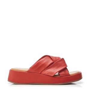 Moda In Pelle Sh Grana Red Leather