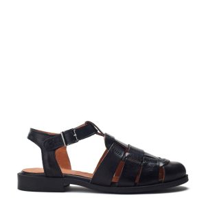 Shoon Sh Imelda Black Leather