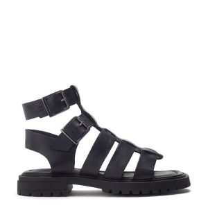 Shoon Sh Inland Black Leather