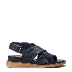 Shoon Sh Iver Navy Leather