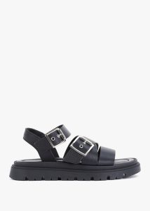 SHOE THE BEAR Rebecca Black Leather Buckled Sandals 