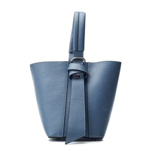 Moda In Pelle Suki Bag Blue Leather