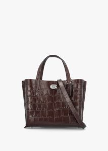 COACH Willow 24 Maple Leather Tote Bag 