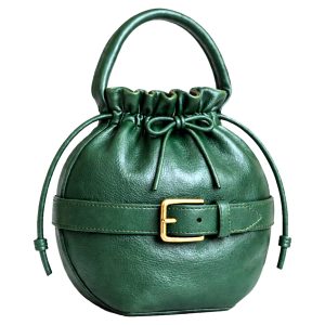 Sellenes Roundy - Dark Green Handbag