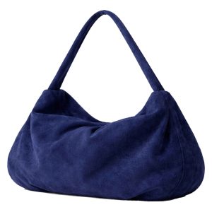 Sellenes Hobs - Blue Aster Suede Handbag