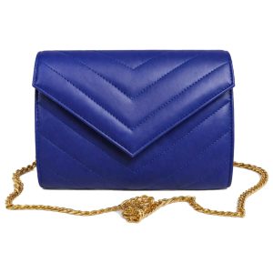 Sellenes Val The Blue Clutch - Blue Handbag