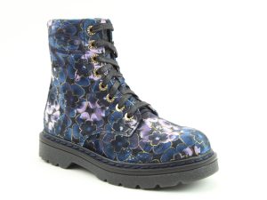 Heavenly Feet Justina2 Viola Velour Boots