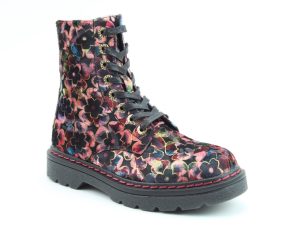 Heavenly Feet Justina2 Viola Velour Boots
