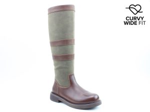Heavenly Feet Felicity CURVY CALF WIDE FIT Boots