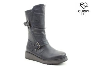 Heavenly Feet Hannah4 CURVY CALF FIT Boots